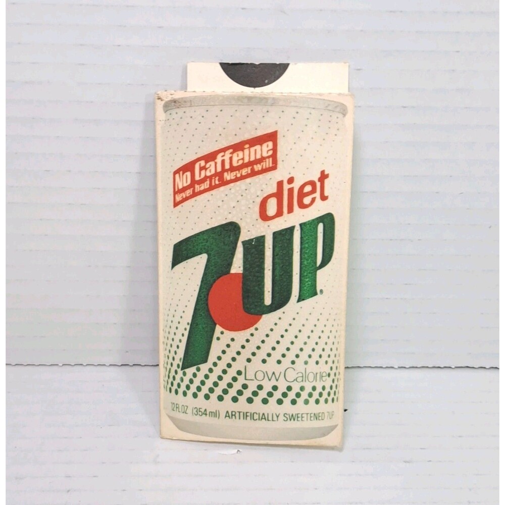 Vintage Diet 7UP Calorie Counter Slide Rule Lookin Good 1983 Soda Promo 80s Fit